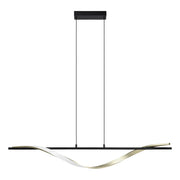 Sospensione Moderna Conaprato Alluminio Ottone Plastiche Bianche Led 20W 2500Lm