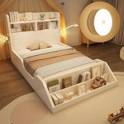 letto in legno bianco 90 x 200 cm