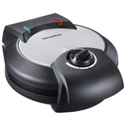 Severin WA 2103 piastra per waffle 4 waffle 1200 W Nero, Argento