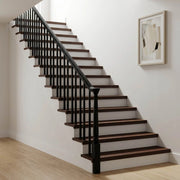Tappeti per scale 12 pz 90 x 30 x 2 cm Marrone Scuro 3446384