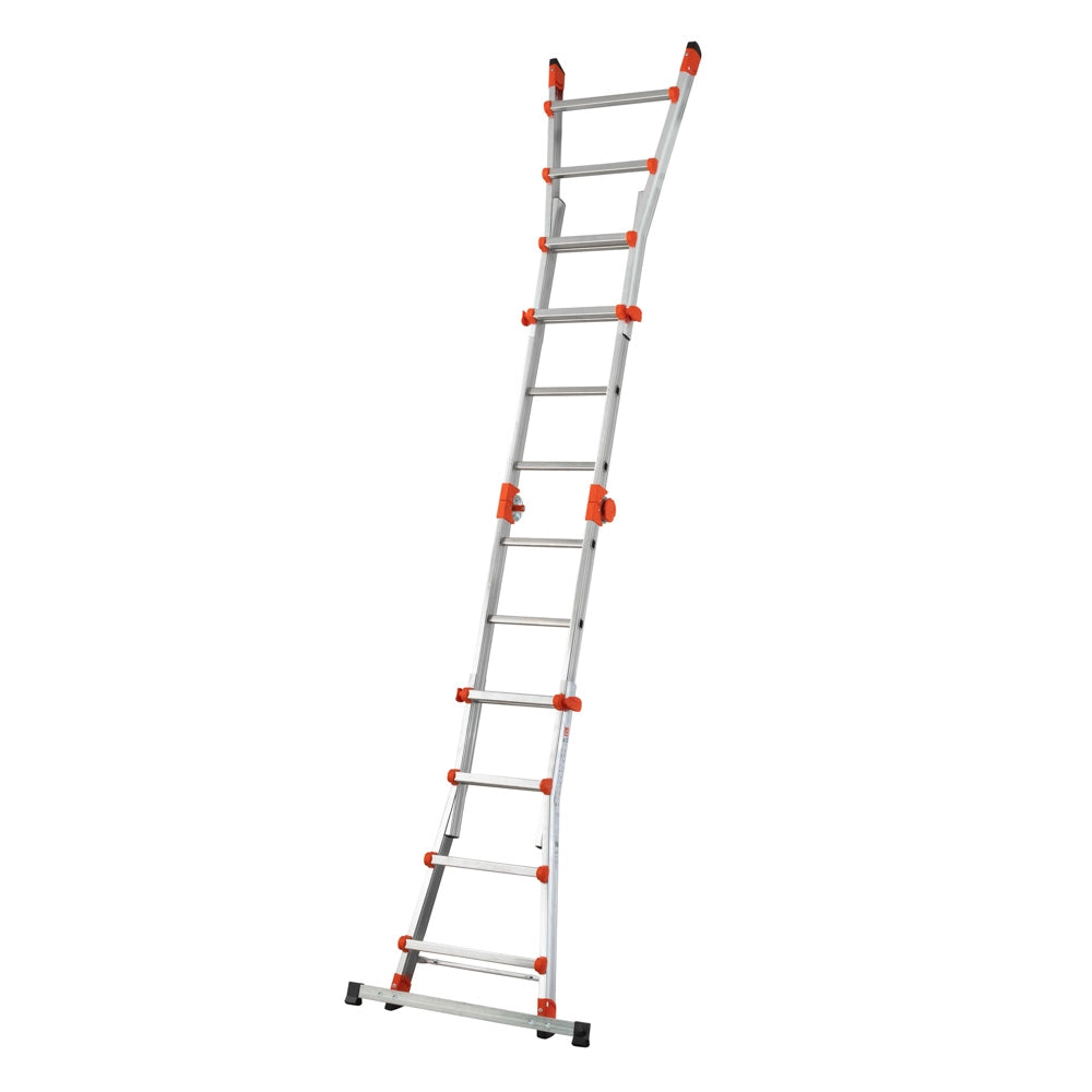 SCALA ALLUMINIO TELESCOPICA MULTIFUNZIONE GRAD. 5+5 PEPPINA 150KG GIGANTE GIERRE AL040
