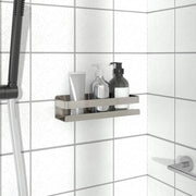 Mensola per Doccia 23x6,5x6 cm in Acciaio Inox 304 Spazzolato 4004906