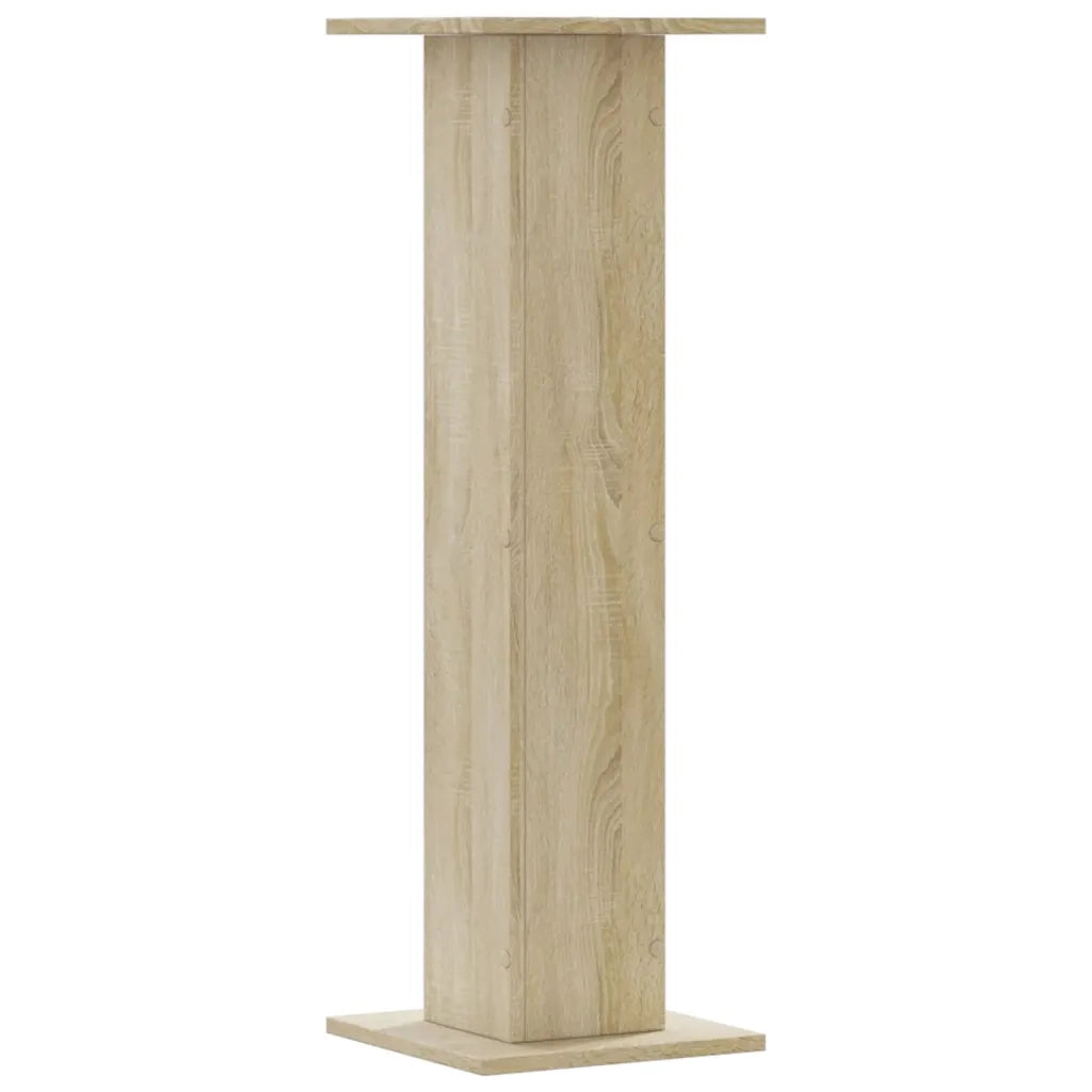 Supporti per piante | Sostegno per piante 2 pz Rovere Sonoma 30x30x95cm in Truciolato