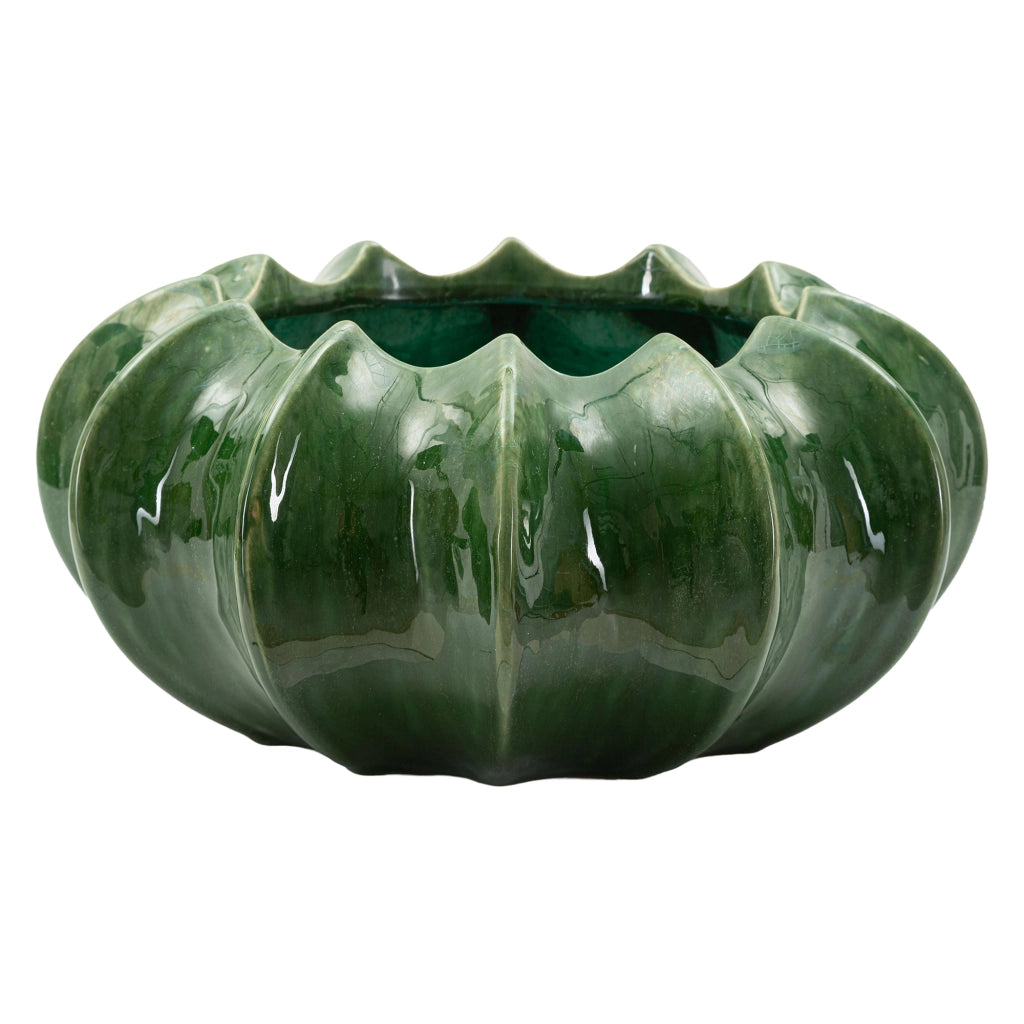 Aysgar, Vaso Disegno con Cactus, Verde