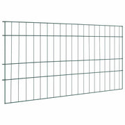 Set di Recinzione per Stagno 5 pcs Verde 100 x 50 cm Acciaio