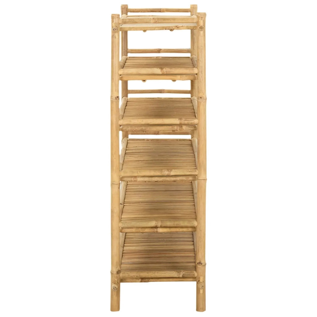 Scarpiera con lo scaffale Naturale 6 ripiani Bambù 42028051