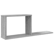 Scaffali flottanti Sonoma grigio 80 x 15 x 30 cm 8012326
