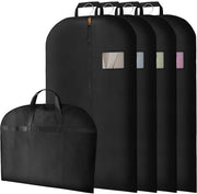 Set di 4 sacchi di protezione per abiti, sacchi impermeabili per abiti, borse di trasporto di alta qualità per abiti, sacchi di protezione respiranti per abiti e giacche (60 * 100 cm)