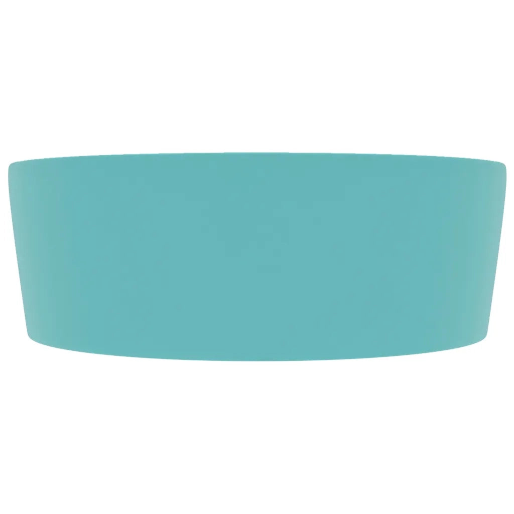 Lavandino con Troppopieno Verde Chiaro Opaco 36x13 cm Ceramica 147035