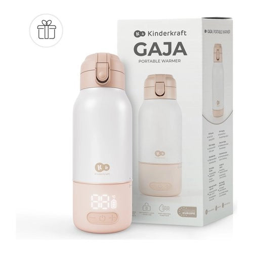 Scaldabiberon kinderkraft kegaja00beg0000 gaja portatile e thermos 2 i