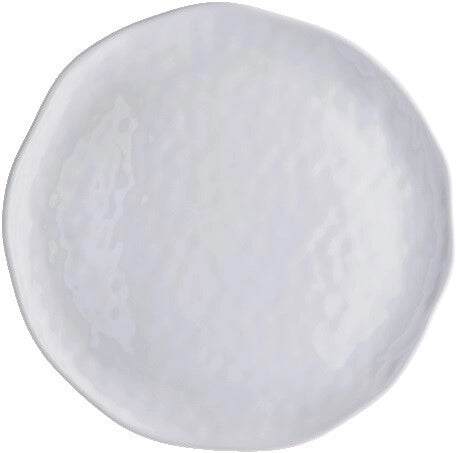 1 Pezzo Vassoio Tondo in Melamina Bianco 40 x 1,5 cm