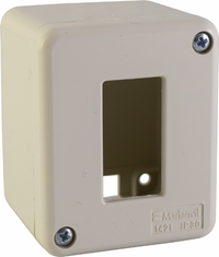 Portafrutto 1t da parete minicanalina ip30 maurer