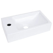 Lavabo 400x220x90 mm in SMC Bianco CFW5125917