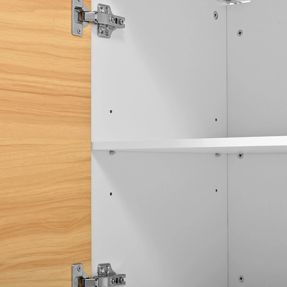Credenza Soggiorno 4 Ante con Ripiani ¨C MINIMAL ¨C Bianco