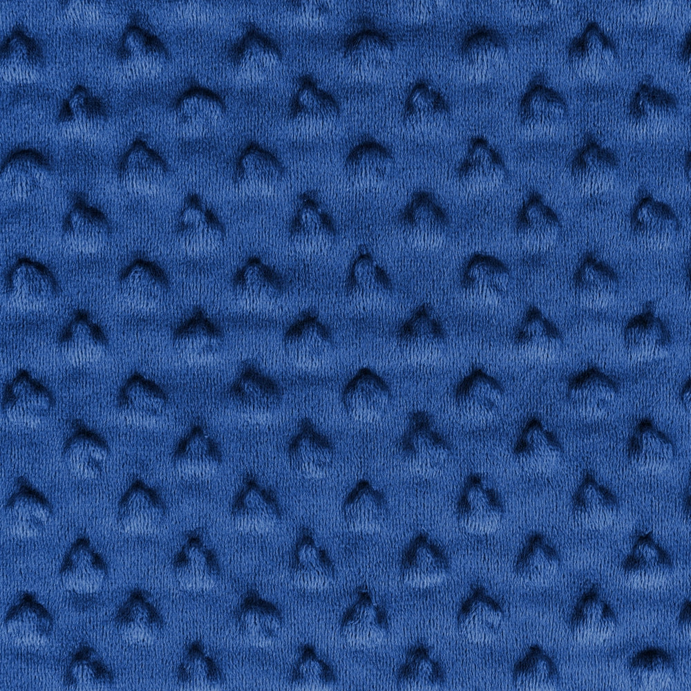 Copripiumino per coperta ponderata Blu Marino Tessuto poliestere 150 x 200 cm Motivo a pois Design moderno Tessile camera da letto