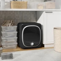 Asciugatrice a Condensa Elettrica 800 W 4 Kg con 5 Modalità di Asciugatura, Cesto in Acciaio Inossidabile, Carica Frontale