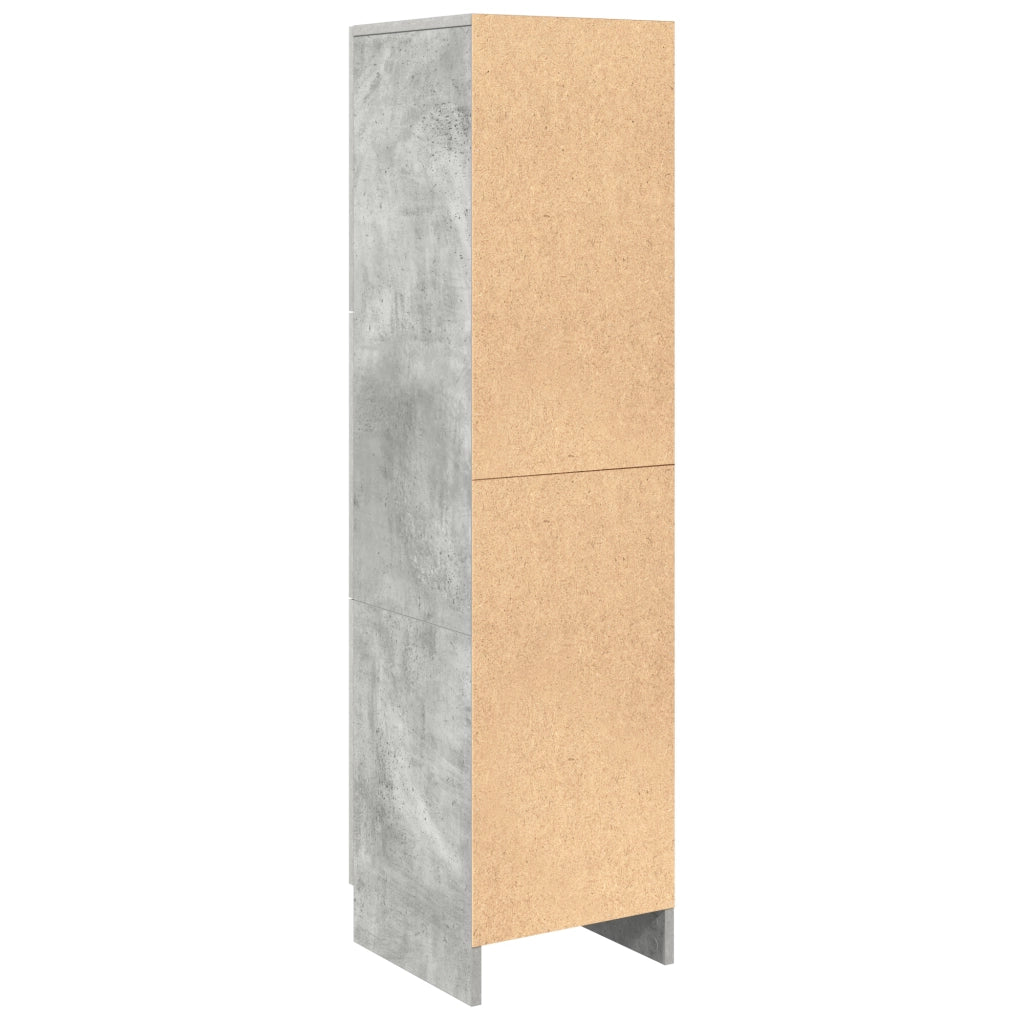 Credenza Grigia Cemento Grigio Truciolare Grande Credenza
