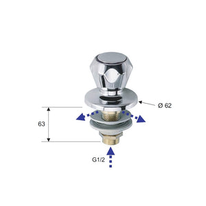 Rubinetto bidet - serie 1000-2000