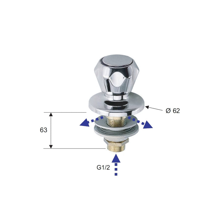 Rubinetto bidet - serie 1000-2000