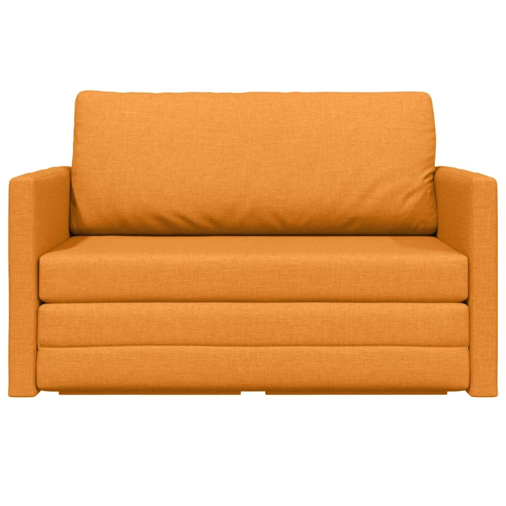 Divano letto 110cm Giallo Scuro Tessuto 4106699