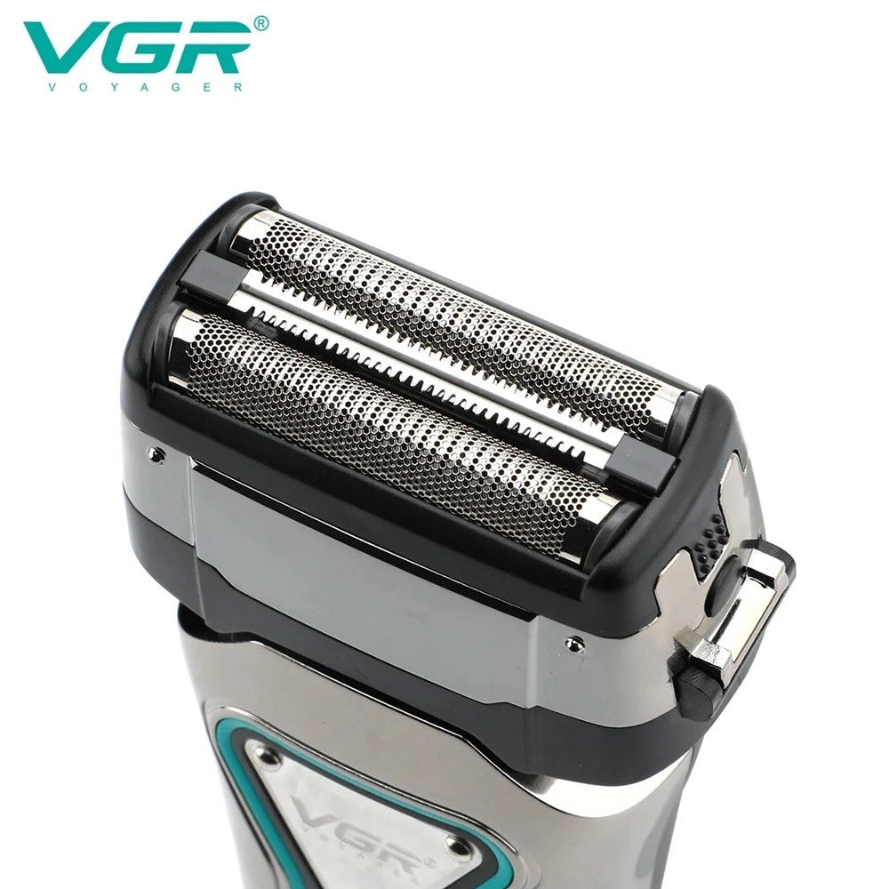 Trade Shop - Vgr V-333 Foil Shaver Rasoio Professionale Barber Trimmer Rasatura Zero - Silver