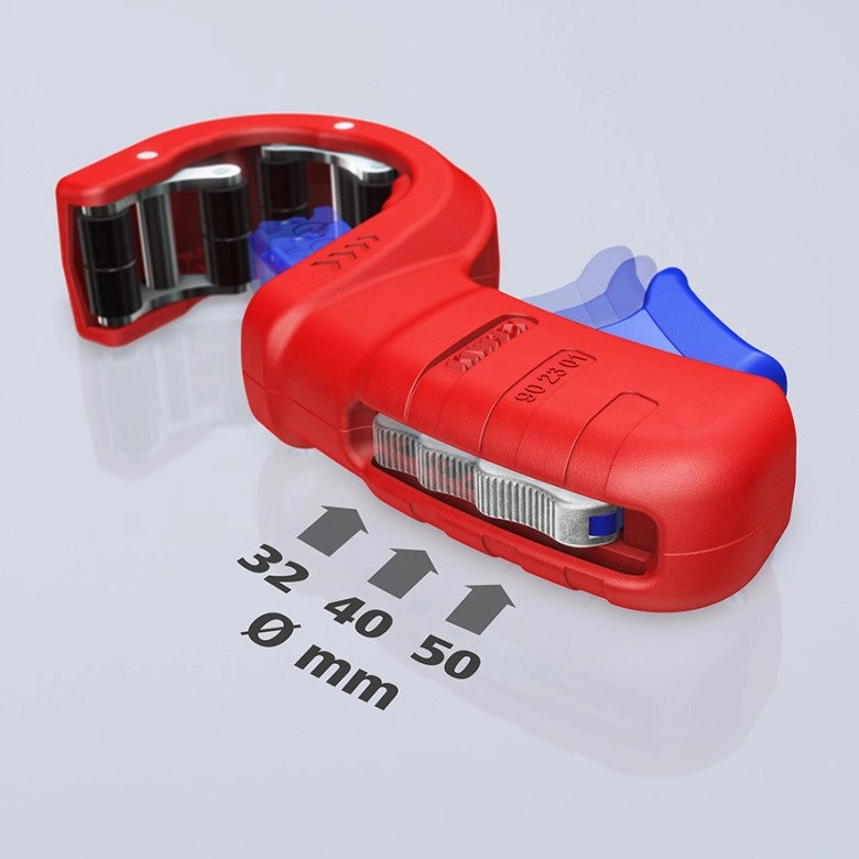 KNIPEX DP50 TAGLIATUBI PER TUBI DI SCARICO IN PLASTICA
