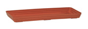 Sottofioriera Cm 50X17 Terracotta Set 5 Pezzi - Arca