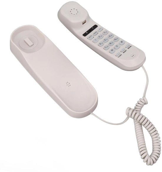 Telefono da parete con design vintage - Peso leggero - Volume regolabile - Chiara percezione del suono - Funzionale multiuso - Spazievolutivo - Telefono da parete 

Specifiche tecniche: 
- Modello: Wandtelefoon 
- Codice prodotto: 123456