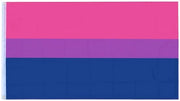 Bandiera Biseksuale Grande Dimensione - 5ft x 3ft - Esterno/Interno - Diversità LGBTQ - Accessorio Pride - Accessorio Giardino - Celebra la Forza dell'Amore
