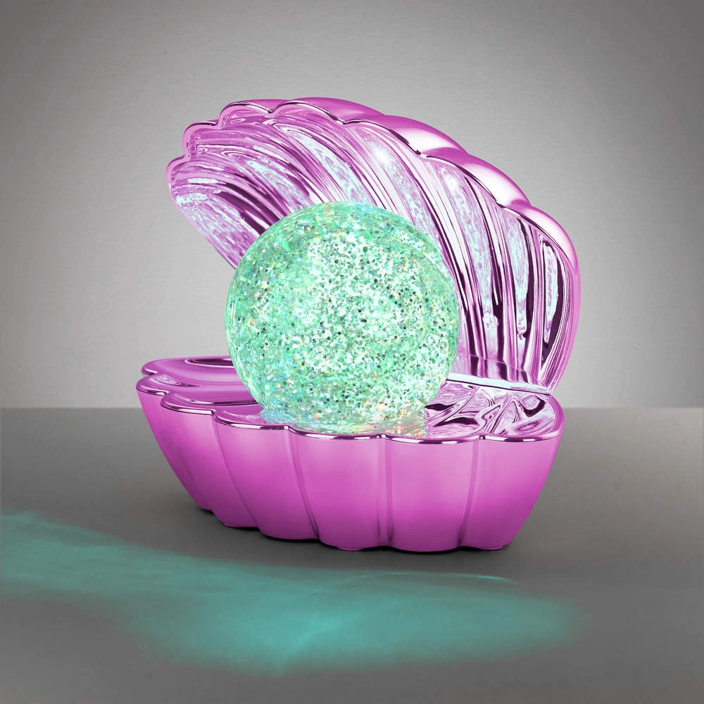 Shelly Lampada da Tavolo LED Conchiglia Rosa GD Trio