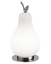 Lampada da Tavolo Wilma 8W LED Integrato 3000K Bianco/Cromato, Regolazione Luce al Tocco, IP20, 230V, Design in Metallo e Vetro - Wilma