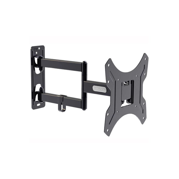 Supporto monitor parete ciatti easytre200 a tre snodi inclinabile nero