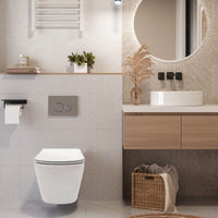 Vaso Wc Carlo Flat Mini Rimless + Carlo Mini