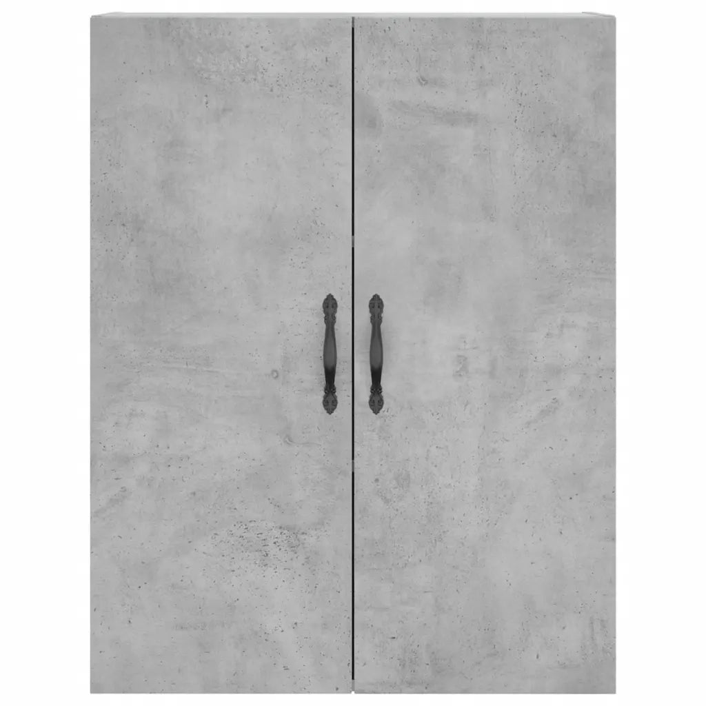 Credenza Grigio Cemento 69,5x34x180 cm in Legno Multistrato 3198077