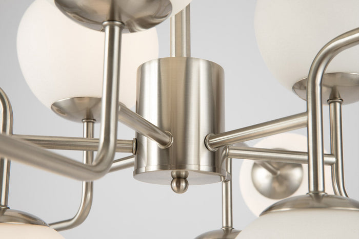 Lampadario Modern in Metallo Erich Nickel