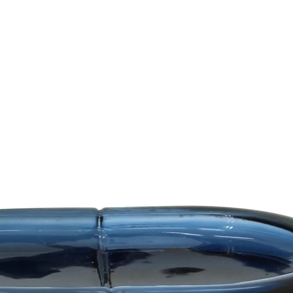 Portasapone in vetro blu - serie Notte