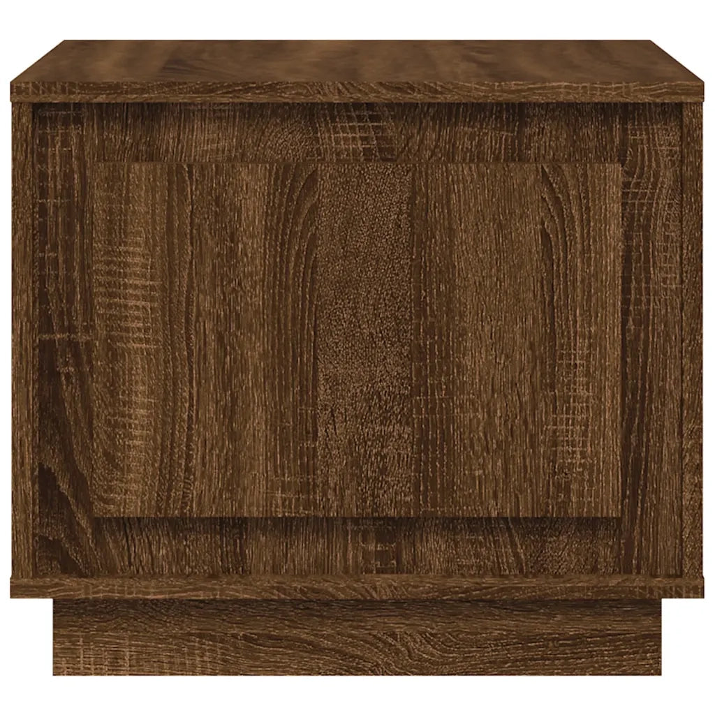 Tavolino da Salotto Rovere Marrone 51x50x44cm Legno Multistrato 819875