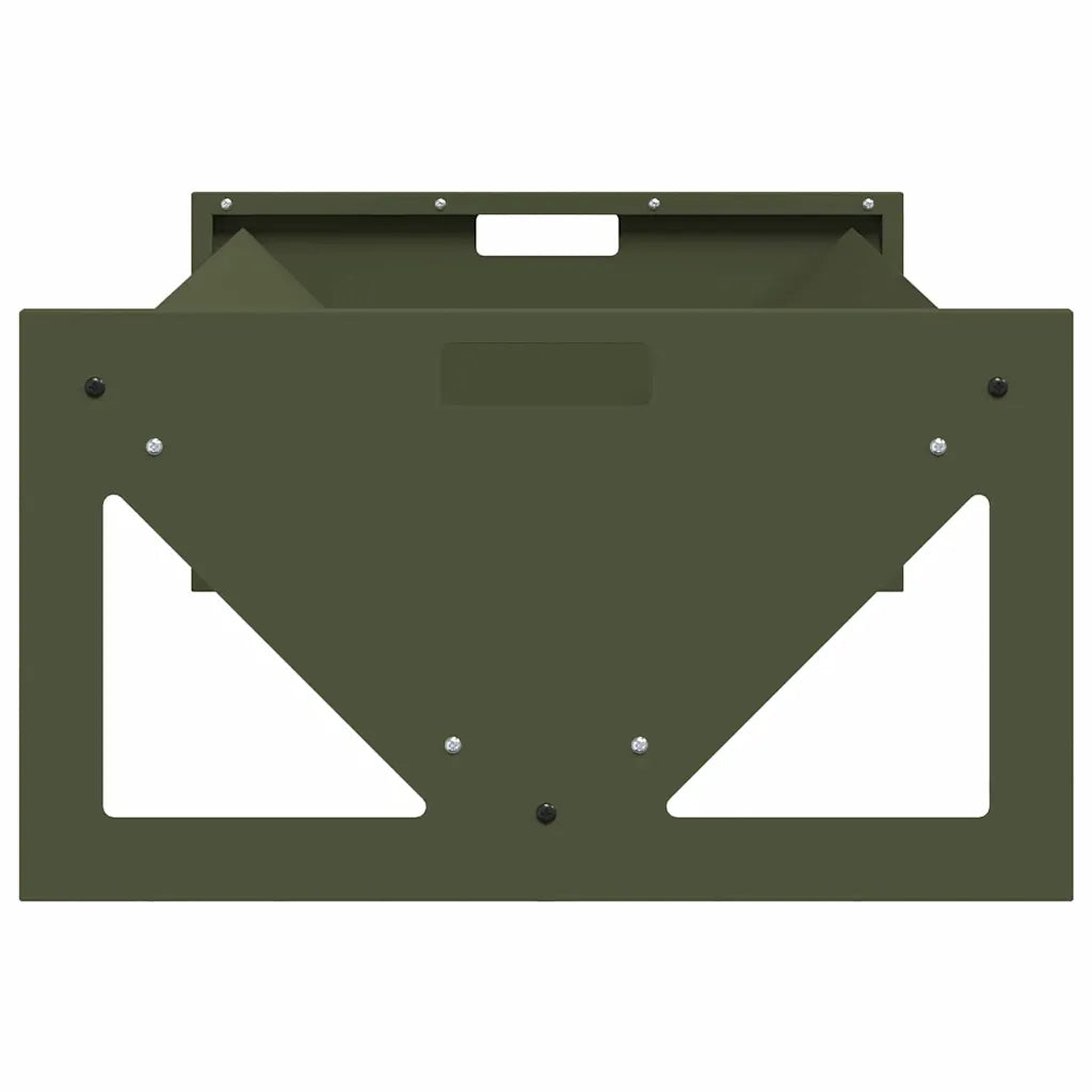 Abbeveratoio per bestiame Verde oliva 108 x 50 x 28 cm CFW2663232