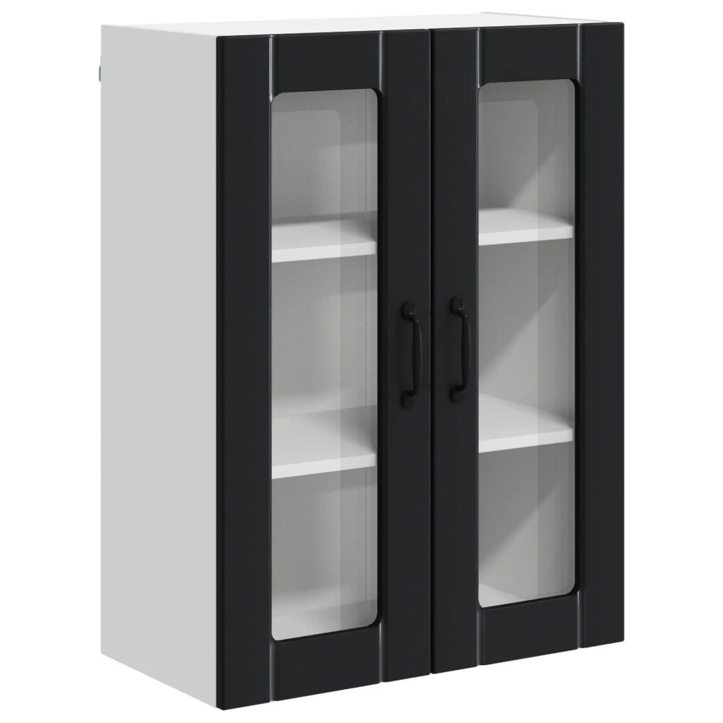 Mobile da cucina-Armadio da cucina Nero 60 x 31 x 80 cm Legno multistrato 531668