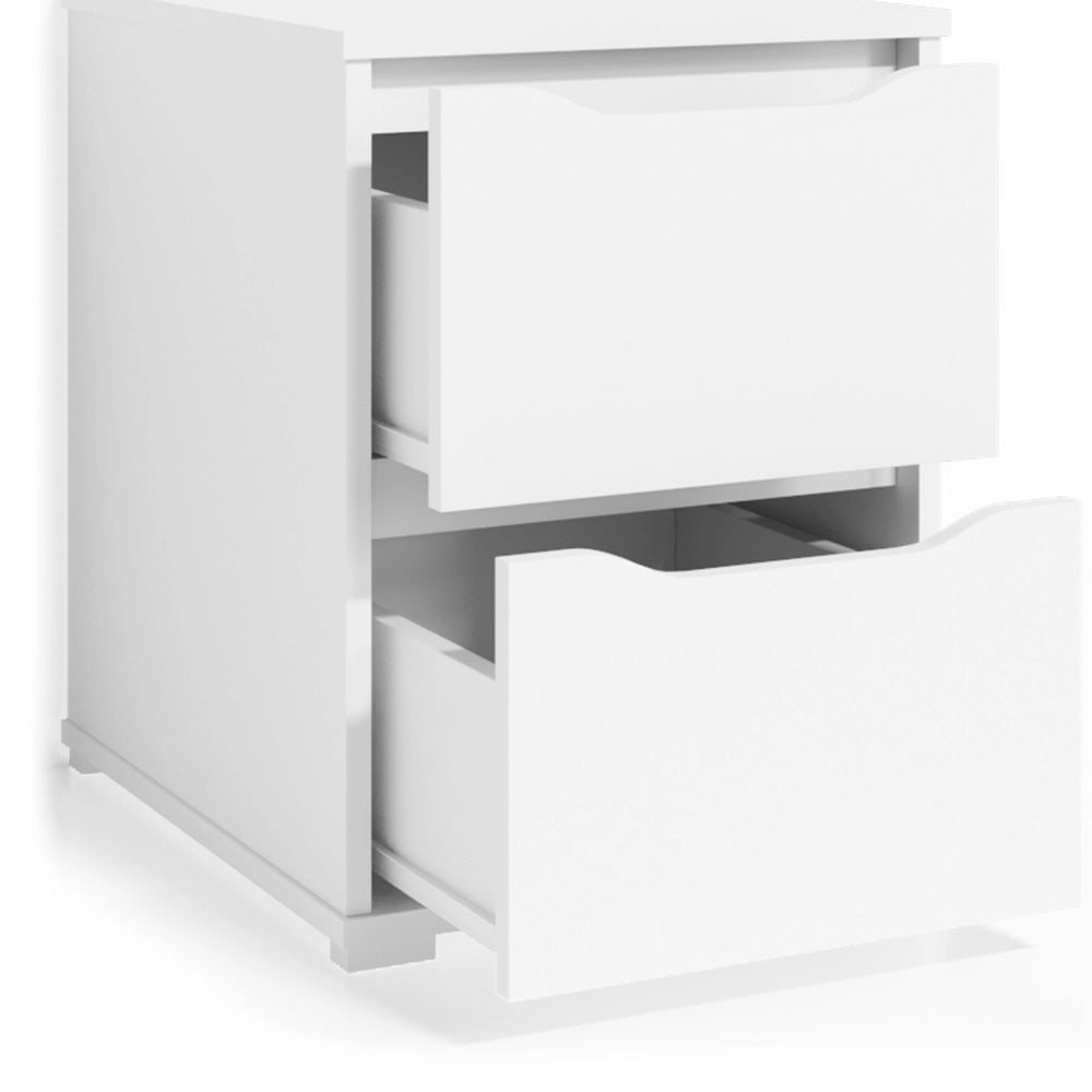 Vicco Cassettiera per camera da letto Bianco 40.2 x 53.6 cm