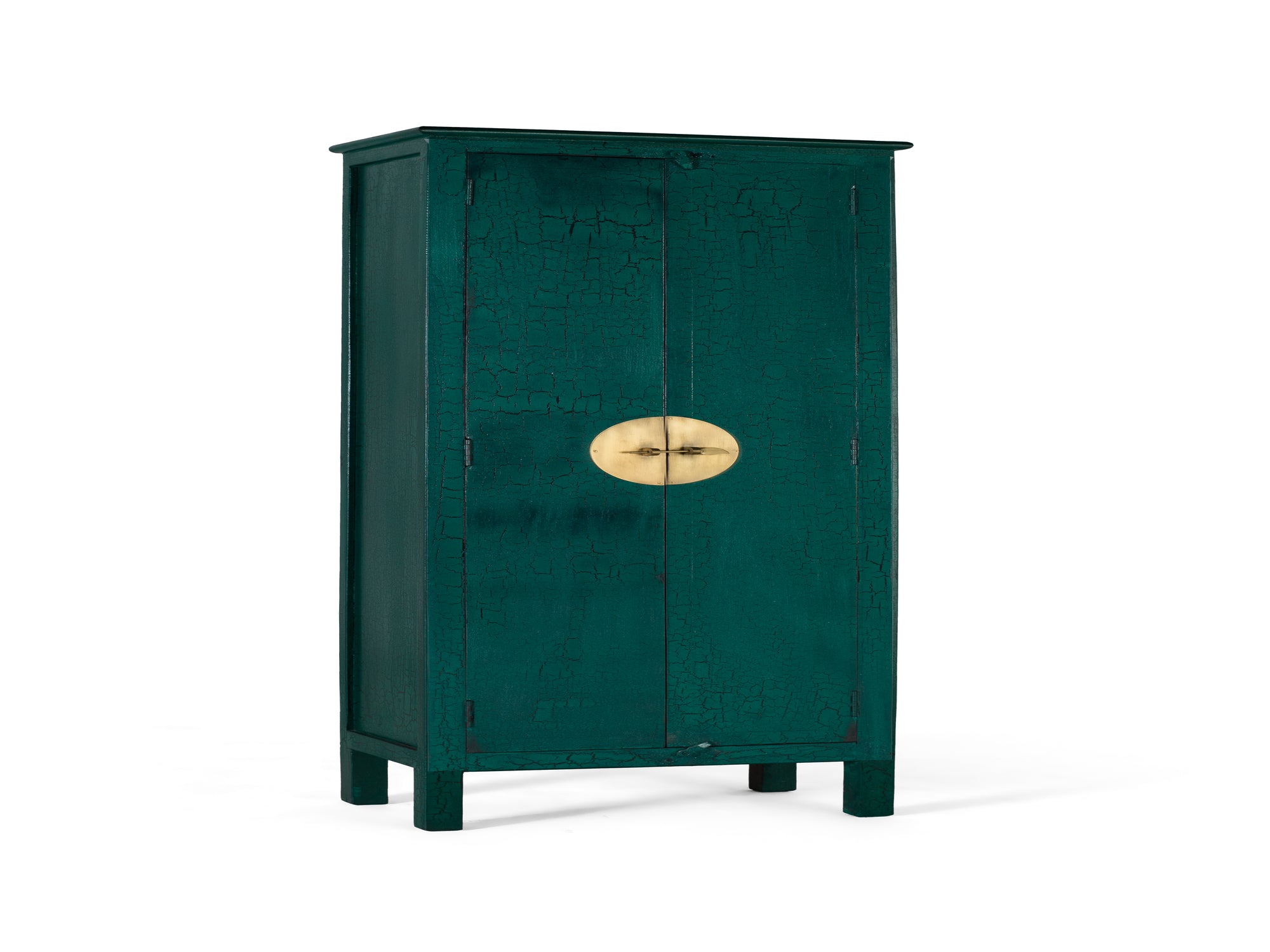 Armadio a 2 ante in legno di mango