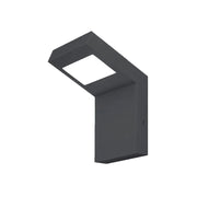 Applique Grigio a LED, lampada da Esterno, 10W 720lm IP54 in Alluminio, Fascio luminoso 110°, Illuminazione da Parete Luce Naturale 4000K