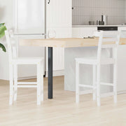 Sedie da pranzo 2 pcs Bianco 40 x 47,5 x 99,5 cm 42020471