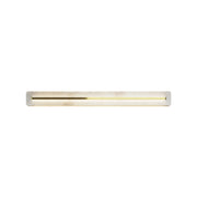 Maytoni Applique moderna Albatre 1 luce LED integrato ottone metallo vetro alabastro