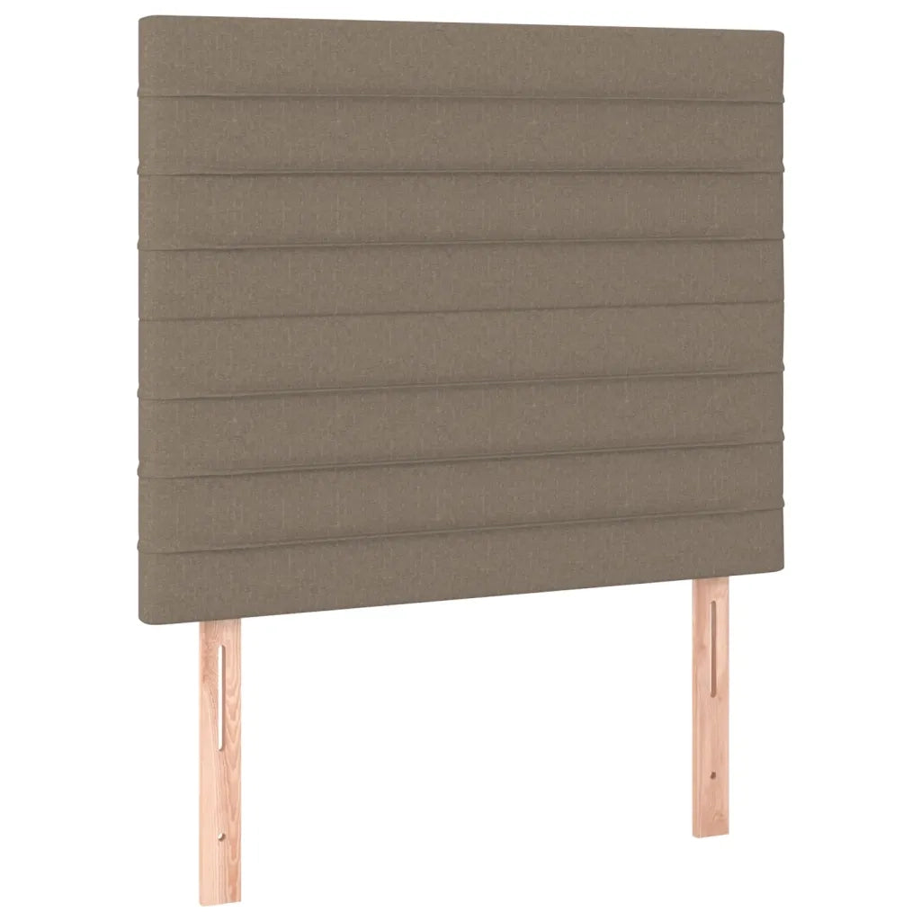 Giroletto a Molle con Materasso Tortora 90x190 cm in Tessuto 3128569