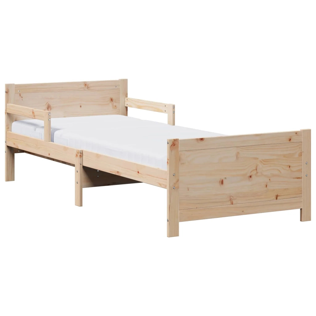 Struttura del letto Marrone 80 x 200 cm Pino massello 3385958