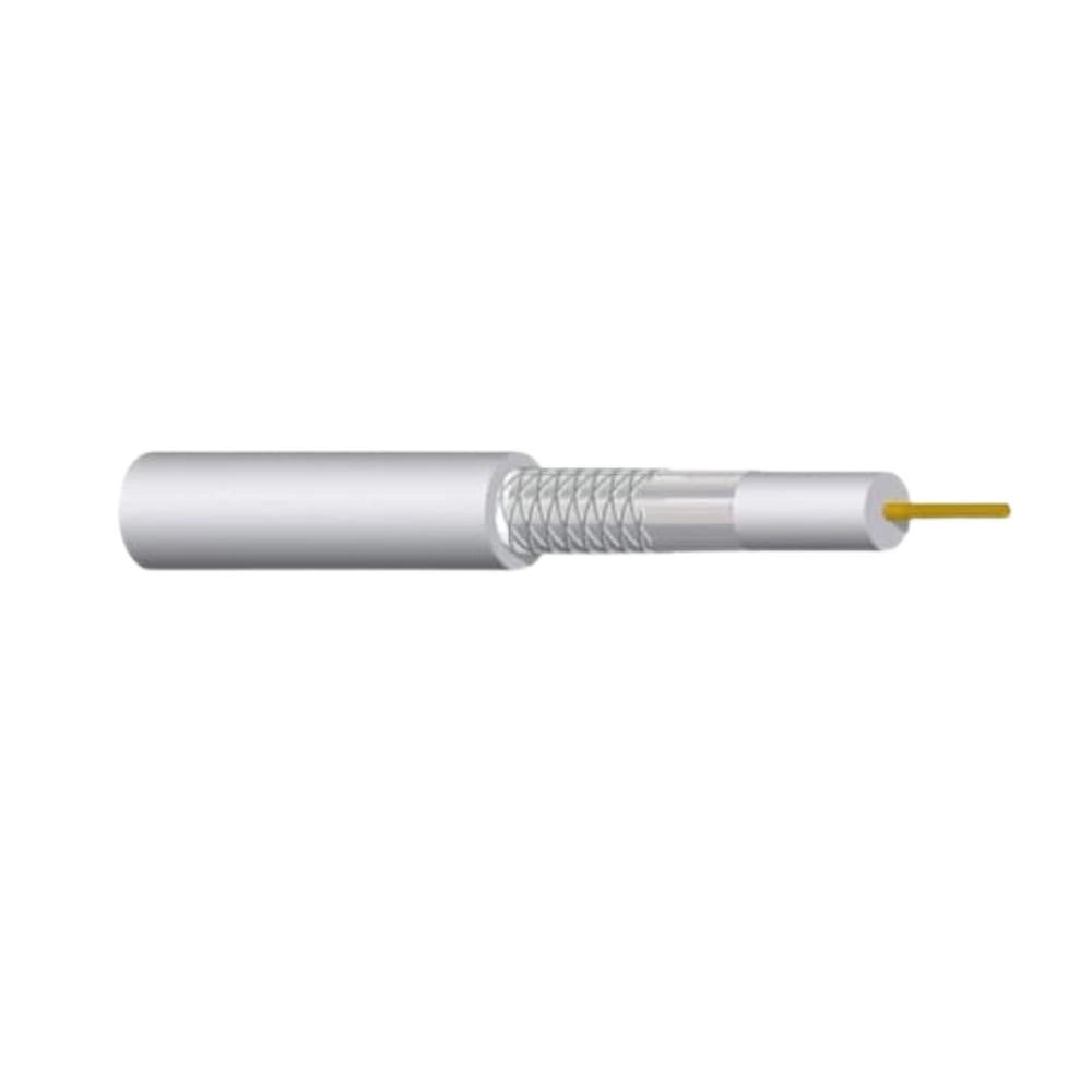 Cavo coassiale tv 75Ω ccs classe b per impianti sat/terrestre vendibile al metro *** sezione conduttore 5 mmq, confe...