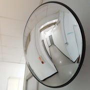 Verkehrsspiegel 80 cm konvex Schwarz