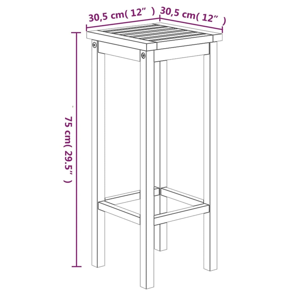 Set da pranzo da giardino per esterni 3 pezzi legno massello di acacia 02_0013595