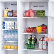Organizzatore per frigorifero, set - camera di stoccaggio, snack, lattine, cucina, ALTA QUALITÀ DEL MATERIALE, 4 pezzi